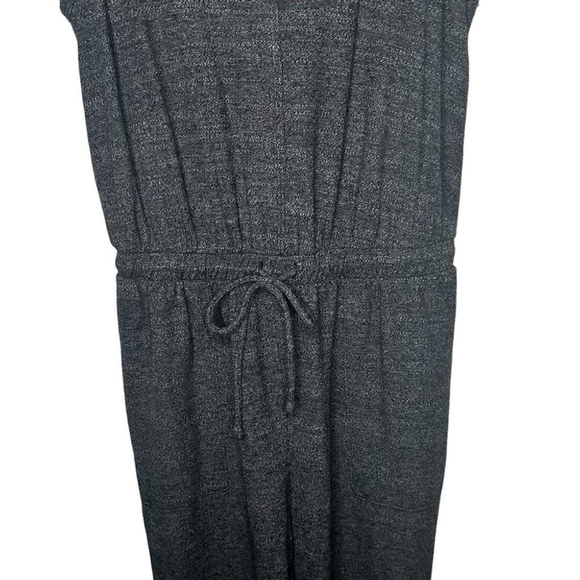 Free People Beach Gray BiCoastal Set Sleeveless Knit Jumpsuit Cardigan Set XS - Picture 9 of 16